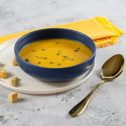 Crema de ahuyama con zanahoria